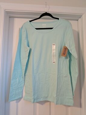 Lrg Women's Long Sleeve Tee - Light Mint